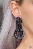 D142 - Havana Haute Spot Earrings by Paparazzi Accessories on Fancy5Fashion.com