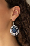 D200 - All Rise for Her Majesty Earrings by Paparazzi Accessories on Fancy5Fashion.com