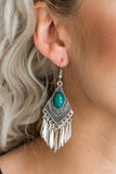 D232 - Mostly Monte ZUMBA Orange Earrings by Paparazzi Accessories on Fancy5Fashion.com