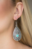 D238 - Summer Sol Red Earrings by Paparazzi Accessories on Fancy5Fashion.com