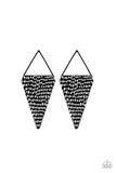 D116 - Have A Bite Silver Earrings by Paparazzi Accessories on Fancy5Fashion.com
