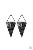 D116 - Have A Bite Silver Earrings by Paparazzi Accessories on Fancy5Fashion.com