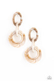 D142 - Havana Haute Spot Earrings by Paparazzi Accessories on Fancy5Fashion.com