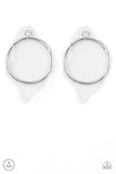 D152 -  Clear The Way Double Post Earring by Paparazzi Accessories on Fancy5Fashion.com