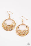 D165 - Grapevine Glamorous Gold Earrings by Paparazzi Accessories on Fancy5Fashion.com