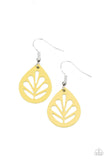 D213 - LEAF Yourself Wide Open Earring by Paparazzi Accessories on Fancy5Fashion.com