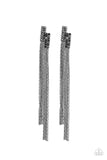 D233 - Radio Waves Brass Earrings by Paparazzi Accessories on Fancy5Fashion.com