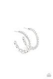 D249 - Prime Time Princess Hoop Earring by Paparazzi Accessories on Fancy5Fashion.com