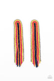 D366 ‐ Let There BEAD Light Multi Earring by Paparazzi Accessories on Fancy5Fashion.com