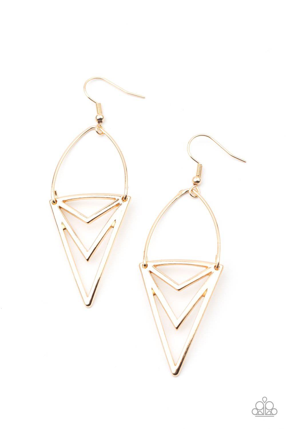 D376 - Proceed With Caution Earring by Paparazzi Accessories on Fancy5Fashion.com