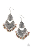 D48 - Music To My Ears Multi Earrings by Paparazzi Accessories on Fancy5Fashion.com