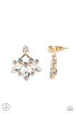 D76 - Crystal Constellations Silver Earrings by Paparazzi Accessories on Fancy5Fashion.com