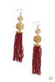 D85 - Lotus Garden Earring by Paparazzi Accessories on Fancy5Fashion.com