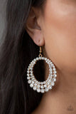 D204 - Universal Shimmer Gold Earrings by Paparazzi Accessories on Fancy5Fashion.com