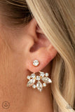 D76 - Crystal Constellations Silver Earrings by Paparazzi Accessories on Fancy5Fashion.com