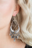 D180 - Nature Escape Orange Earrings by Paparazzi Accessories on Fancy5Fashion.com