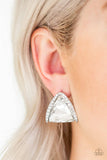 D295 - Exalted Elegance Post Earrings by Paparazzi Accessories on Fancy5Fashion.com