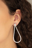 D36 - Diamond Drops Earrings by Paparazzi Accessories on Fancy5Fashion.com