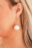 D82 - Wall Street Welcome Party Earring by Paparazzi Accessories on Fancy5Fashion.com