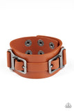 B187 - Scout It Out Brown Urban Bracelet by Paparazzi Accessories on Fancy5Fashion.com