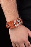 B187 - Scout It Out Brown Urban Bracelet by Paparazzi Accessories on Fancy5Fashion.com