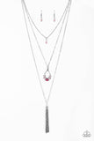 A0 - Be Fancy Necklace, Paparazzi White Necklace by Paparazzi Accessories on Fancy5Fashion.com