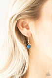 A113 - Flirty Foxtrot Blue Necklace by Paparazzi Accessories on Fancy5Fashion.com