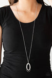 A148 - Money Mood White Necklace by Paparazzi Accessories on Fancy5Fashion.com