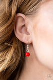 A165 - Impressive Edge Red Necklace by Paparazzi Accessories on Fancy5Fashion.com