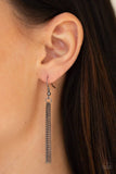 A166 - Timelessly Tasseled Black Necklace by Paparazzi Accessories on Fancy5Fashion.com
