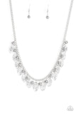 A185 - Vintage Gardens Blue Necklace by Paparazzi Accessories on Fancy5Fashion.com