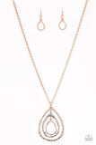 A199 - Going For Grit Gold Necklace by Paparazzi Accessories on Fancy5Fashion.com