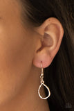 A199 - Going For Grit Gold Necklace by Paparazzi Accessories on Fancy5Fashion.com