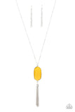 A207 - Got A Good Thing GLOWING, Yellow Necklace by Paparazzi Accessories on Fancy5Fashion.com
