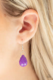 A232 - Serenely Scattered Purple Necklace by Paparazzi Accessories on Fancy5Fashion.com