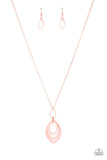 A244 - Dizzying Definition - Copper Necklace by Paparazzi Accessories on Fancy5Fashion.com