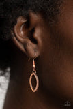 A244 - Dizzying Definition - Copper Necklace by Paparazzi Accessories on Fancy5Fashion.com