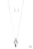 A26 - Stellar Sophistication - White Necklace by Paparazzi Accessories on Fancy5Fashion.com