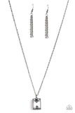 A280 - Pro Edge Black Necklace by Paparazzi Accessories on Fancy5Fashion.com