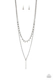 A309 - Keep Your Eye On The Pendulum Copper Necklace by Paparazzi Accessories on Fancy5Fashion.com