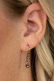 A309 - Keep Your Eye On The Pendulum Copper Necklace by Paparazzi Accessories on Fancy5Fashion.com