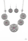 A324 - Written in the STAR LILIES Necklace by Paparazzi Accessories on Fancy5Fashion.com