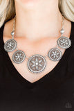 A324 - Written in the STAR LILIES Necklace by Paparazzi Accessories on Fancy5Fashion.com