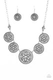 A324 - Written in the STAR LILIES Necklace by Paparazzi Accessories on Fancy5Fashion.com