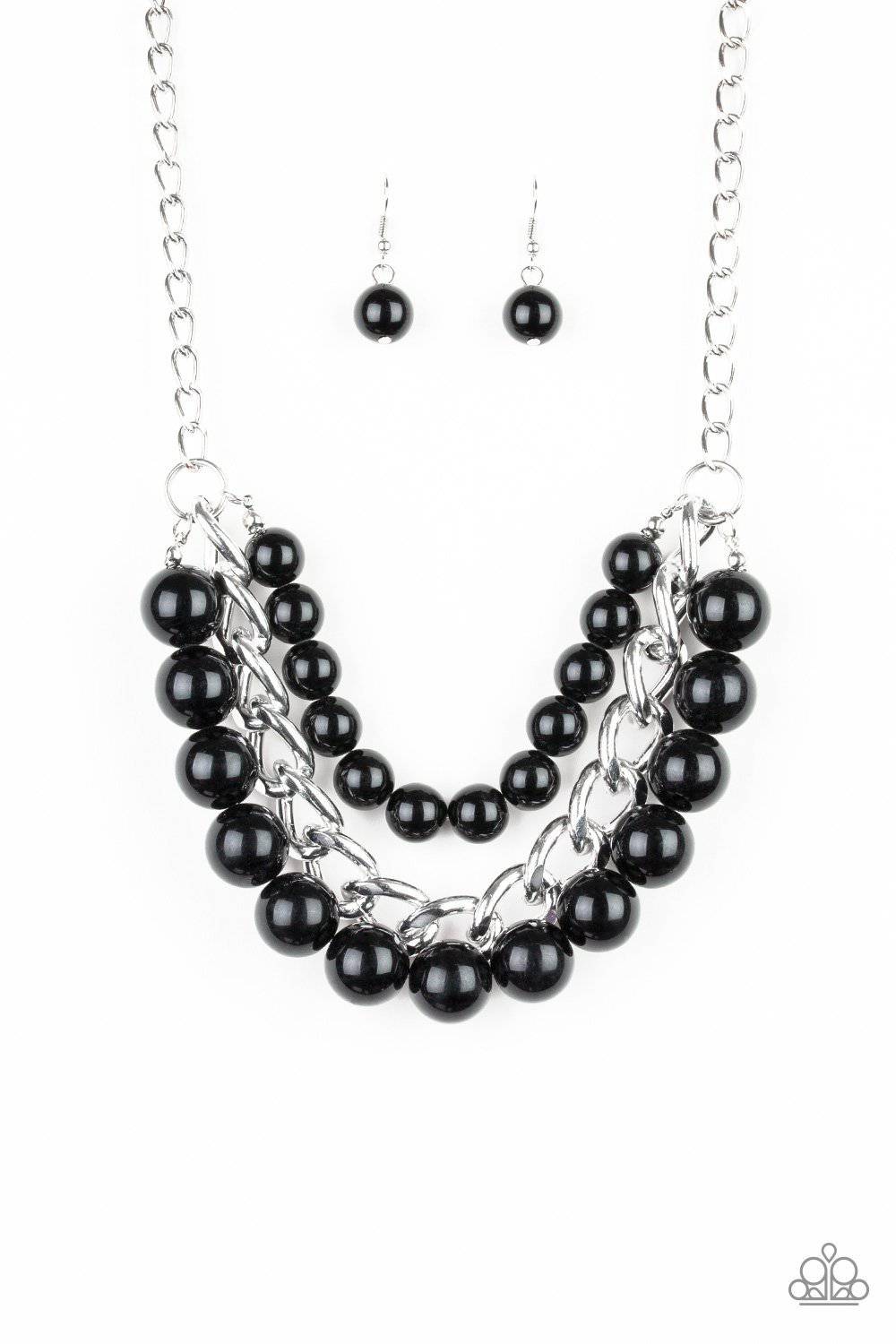 A34 - Empire State Empress Pearl Necklace by Paparazzi Accessories on Fancy5Fashion.com