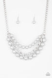 A34 - Empire State Empress Pearl Necklace by Paparazzi Accessories on Fancy5Fashion.com