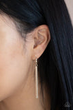 A385 - Teardrop Timelessness Rose Gold Necklace by Paparazzi Accessories on Fancy5Fashion.com
