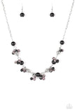 A51 - Weekday Wedding Black Necklace by Paparazzi Accessories on Fancy5Fashion.com