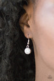 A53 - StarLit Socials White Necklace by Paparazzi Accessories on Fancy5Fashion.com