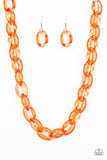 A55 - Ice Queen Green Necklace by Paparazzi Accessories on Fancy5Fashion.com